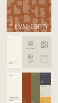 Branding design earthy refined sophistcated colour palette inspiration eclectic brand colours typography. They are an interior design studio weaving together art, pattern and textile to craft richly layered, contemporary homes. Branding design for furniture service based design brand identity inspriration. logo design brand identity interior studio branding typography patterns colour palette Luxury Colour Palette, Organic Branding Design, Logo Color Combinations, Luxury Branding Identity, Colour Palette Inspiration, Contemporary Branding, Branding Luxury, Brand Identity Colors, Organic Branding