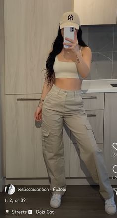 Vestiti Edgy, Tomboy Style Outfits, Insurance Coverage, Baggy Pants, Causual Outfits, Outfits Verano, Swaggy Outfits, Looks Chic, Fashion Streetwear