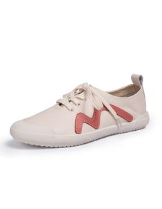 Features: Item Type: Women Casual Shoes Gender: Women Main Material: Cowhide Heel Type: Flat Upper: Cow Leather Heel Height: Low (1-3 cm) Season: Fall/ Spring Closure Type: Lace-up Color: White Size:35-40 Click:Shoes size Chart Size Length Cm Inch 35 22.50 8.86'' 36 23.00 9.06'' 37 23.50 9.25'' 38 24.00 9.45'' 39 24.50 9.65'' 40 25.00 9.84'' Casual Cream Lace-up Shoes With Round Toe, White Lace-up Flats With Rubber Sole, Beige Lace-up Casual Flats, Flat Lace-up Shoes With Rubber Sole, Casual Beige Lace-up Flats, Trendy Low-top Flats With Rubber Sole, Trendy Lace-up Shoes With Round Toe For Spring, Trendy Spring Lace-up Shoes With Round Toe, White Lace-up Shoes With Rubber Sole For Spring