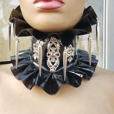 Posture Collar, Vintage Choker, Youtube Link, Mode Inspiration, Art Clothes