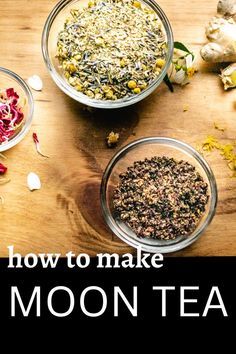 the cover of how to make moon tea