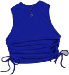 Fitted Blue Top With Drawstring, Beach Top With Drawstring, Casual Blue Top With Drawstring, Casual Blue Ruched Top, Ruched Tank Top, Plus Size Tank Tops, Tank Top Cami, Tank Top, Plus Size