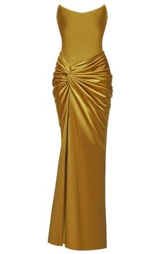 Xmas Outfits Women, Drape Maxi Dress, Elegant Dresses Classy, Ruffles Fashion, ف�ستان سهرة, Satin Maxi, Satin Maxi Dress, Glam Dresses, Looks Chic