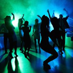 Dancing At The Club, Night Club Dance, Club Dancing, 90s Dance, Glow In Dark Party, Energy Harvesting, Dance Clubs, Heavy Breathing, Club Lighting