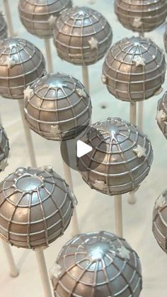 RebeccasCakePops on Instagram: "Have a ball! 🪩  🪩Disco ball cake pops for a Bat Mitzvah 🪩 #discoball #disco #batmitzvah #cakepops #desserts #nyc #lowereastside #dessert #eatinggood #nycdessert #ilovenewyork #lovefood #foodie #nycfood #cutefood #cheatday #eats #eeeeeats #cakepops #rebeccascakepops" Disco Ball Cakepops, Disco Cake Pops, Disco Ball Cake Pops, Disco Ball Cookies, Bussin Food, Disco Ball Cake, Nyc Dessert, Disco Cake, Ball Cake