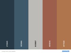 the color scheme for living room and dining room walls in shades of blue, brown, beige