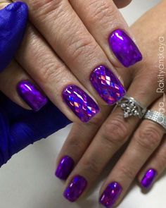 Nail Designs 2023 Short, Dot Nail Art Designs, Purple Nail Art, Dot Nail Art, Purple Nail Designs, Diy Acrylic Nails, Trendy Nail Art Designs, Grunge Nails