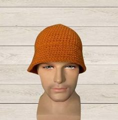 This bucket hat is crochet from soft and warm chunky yarn.This hat fits head size from 56-60 cm Color-Spice Crochet Bob, Bucket Hat Crochet, Bob Chapeau, Chunky Hat, Hat Fits, Crochet Bucket, Crochet Bucket Hat, Hat Man, Hat Crochet