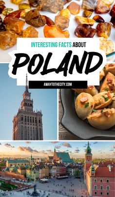 A collage of four images that are Poland-related, and a text overlay saying "Interesting facts about Poland". Polska Aesthetic, Poland Aesthetics, Poland Facts, Interesting Fun Facts, Poland Vacation, Malbork Castle, Poland Culture, Polish Culture, Cool Facts