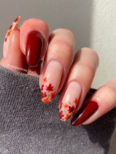 Kutek Disney, Thanksgiving Nail Designs, September Nails, November Nails, Cute Nails For Fall, Nagel Tips, Christmas Gel Nails, Smink Inspiration, Her Nails