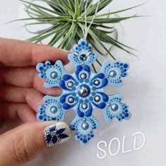 Personalized Hand Painted Light Blue and Silver Mandala Wooden Snowflakes Christmas Tree Ornaments Embelished with Gems and Resin Finish | One of a Kind by 'EvArtes ©️ | #christmasornaments #christmasgifts #mandalaornament #snowflakeornament #MiniSnowflakes #blueandsilver #winter #MiniMandalaArt #Christmasdecor #Christmas2023 #stockingstuffers #giftidea #christmastree #StockingFillers #familygifts #snowflowersign #winter #garland #gifttags #mandalapendant #hangingdecor #etsygifts #woodenbaubles Mandala Art Lesson