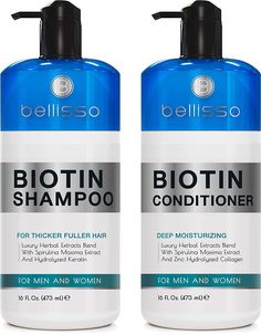 Store New Arrivals Add to Favorite View Feedback Contact Biotin Shampoo and Conditioner Set - Sulfate and Paraben Free Treatment for Men and Women - Hair Thickening Volumizing Products to Help Boost Thinning Hair with Added Keratin Description Item model number biotinset Package Dimensions 8.9 x 6.02 x 3.07 inches; 1.06 Pounds Is Discontinued By Manufacturer No Brand BELLISSO Product Benefits Anti-Breakage, Thickening, Volume, Salon Grade Material Type Free Sodium Lauryl Sulphate Free, Sulfate Free, Chemical Free, Paraben Free Item Form Gel Hair Type All Manufacturer Guangzhou ColorDream Cosmetics Factory THICKER HAIR: This biotin shampoo and conditioner set has been specially formulated to help you achieve the appearance of thicker hair; Bellisso’s thickening shampoo and conditioner for f Hair Thickening Products, Thickening Hair, Hair Thickening Shampoo, Biotin Hair, Biotin Shampoo, Good Shampoo And Conditioner, Shampoo For Thinning Hair, Shampoo And Conditioner Set, Thickening Shampoo