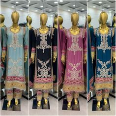 Pakistani Bollywood Salwar Kameez Readymade Stitched New Indian Anarkali Dress Indian Anarkali Dresses, Indian Anarkali, Desi Wear, London Shopping, India And Pakistan, Pakistani Suits, Anarkali Suits, Anarkali Dress, Work Tops