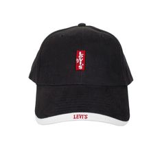 Levi's Men's Logo Adjustable Baseball Cap. Black Baseball Cap With Embroidered Logo For Winter, Classic Black Dad Hat For Sports, Black Baseball Cap For Winter Sports, Black Winter Sports Baseball Cap, Winter Sports Black Baseball Cap, Adjustable Fit Black Six-panel Baseball Cap, Black Adjustable Six-panel Baseball Cap, Black Dad Hat, Fireman Helmet