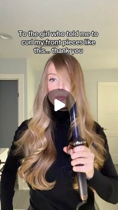 Abbey Yung on Instagram: "It was @looksbylundon on Tik Tok lol & I’m still not over it!! Officially my new favorite way to curl my front pieces of hair #hairhack #hairtutorial #hairstyle #hairtutorials" Hair Curling Techniques, Curling Techniques, Curling Tips, Front Pieces, Hair Curling Tips, Hair Curling, Hair Tips, Gray Hair