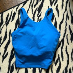 Lululemon Align High Neck Tank In Poolside Blue. Size 2. No Longer Sold On Lululemon. Worn Once; Brand New Condition. High Neck Tank, Lululemon Align, Lululemon Athletica, High Neck, Color Blue, Size 2, Womens Tops, Tank Tops, Brand New