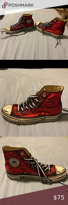 Cel Shaded Converse, Diy Shoe Accessories Ideas, Converse Costumised, Cel Shaded Shoes, Cel Shaded Clothes, Cell Shading Clothes, Cell Shaded Art, Cel Shaded Art, Converse Reference