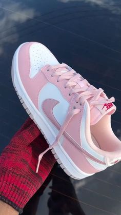 Nike Air Force 1 on Instagram: "Nike Dunk Low Pink Velvet 💘 Get up to 50% discount in our store! 🌐hypersneakers.online🌐 📲 Info: Direct #nike #nikeairforce #nikeairforce1 #nikeshoes #nikeairmax97 #nikeairmax #nikes #nikesoccer #nikefootball #nikesb #nikeair #nikewomen #nikerunning #nikethailand #nikekids #nikerunning #fashion #shoes #sneakerheads #newyork #losangeles #miami #justdoit #bangkok #airjordan1 #airjordan1y #kickstag #royal1s #aj1court #ic3ysole #solekicks" Pink Nike Shoes, Pretty Sneakers, Ivf Cycle, Trendy Shoes Sneakers, Nike Shoes Girls, Nike Fashion Shoes, Preppy Shoes, Pretty Shoes Sneakers, All Nike Shoes