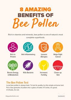 8 Amazing Benefits of Bee Pollen | Health, Wellness, Natural Remedies Benefits Of Bee Pollen, Ginger Benefits, Increase Metabolism, Hormone Balancing, Boost Energy, Health Problems