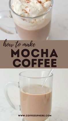 how to make mocha coffee