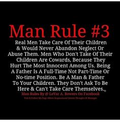 the man rules for women on facebook are shown in red and black, with an image of