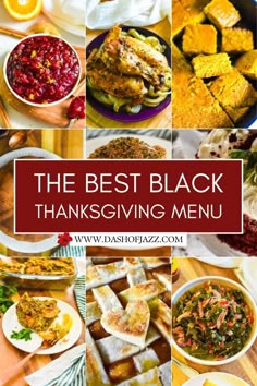 the best black thanksgiving dinner menu