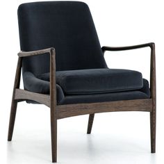 Braden Chair, Modern Velvet Shadow - Modern Furniture - Accent Chairs - High Fashion Home Velvet Accent Chair, Mid Century Modern Chair, Velvet Chair, Modern Armchair, Club Chair, Upholstered Arm Chair, Century Furniture