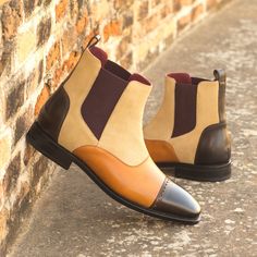 The Chelsea boot will always remain a highly desired silhouette. No matter what attire or occasion is in play, the Chelsea Boot is a great go to. Clean, stylish look that goes with everything. Maison Kingsley Chelsea boots are made with A-grade Italian leathers and suedes, then cut, hand-sewn and shaped by our artisans at factories in Spain. Once your bespoke boots are produced, they then undergo stringent quality control. We use the industry gold-standard Goodyear Welt with and traditional handcraft and shoe-making techniques. The result is a long-lasting durable, flexible, and comfortable Chelsea boot. We've finished this design with a slightly chiseled toe paired with Italian leather calf lining. The Goodyear Welting process was invented by Charles Goodyear Jr., the son of Charles Goody Spaghetti Strap Bodycon Dress, Botas Chelsea, Chelsea Boots Men, Slip On Boots, Shoe Tree, Leather Chelsea Boots, Jodhpur, Goodyear Welt, Leather Pulls