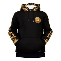 Big And Tall Streetwear, Men Swag, Lion Graphic, Embroidery Hoodie, Print 3d, Aesthetic Shirts, Fall Sweatshirt, Hoodies For Sale