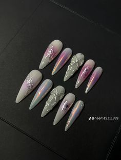 Uñas Y2k, Bridal Nail Designs, Party Nail Design, Nail Art Mariage, Kpop Nails, Bridal Nails Designs, Bridal Nail, Style Nails