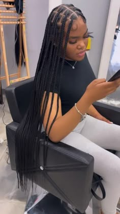 Knotless Box Braids Medium Dramatic Edges A Medium Knotless Braids, Smeduim Knotless Braids, Smedium Knotless Box Braids Thigh Length, Big Medium Box Braids, Medium Not Less Braids, Medium But Length Knotless Braids, Medium Knotless Thigh Length, S Medium Knotless Braids, Medium Hair Styles Braids