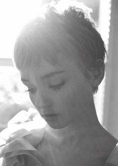 Black and white Haircut Short, Hair Envy, Simple Beauty, Short Pixie