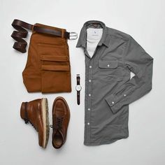 Would You, Mens Fashion Wear, Men With Street Style, Gq Style, Outfit Grid, Best Mens Fashion, Brown Shoes, Simple Fashion, Gentleman Style