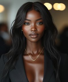 Dark Chocolate Highlights are the Best Fall Colors to Dye Your Hair Black Women Dark Chocolate Highlights, Colors To Dye Your Hair, Chocolate Highlights, Dark Black Hair, Dark Fall Hair, Hair Black Women, Character Styles, Hair For Black Women, Fall Hair Color Trends