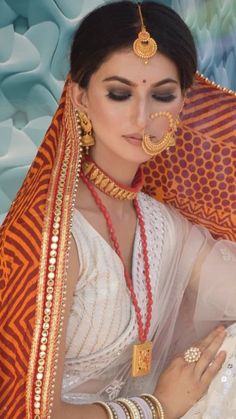 Himachal Nath, Pahadi Nath Bridal, Pahadi Jewellery, Pahadi Bride, Nath Bridal, Elegant Gold Wedding, Rajasthani Bride, Nath Nose Ring, Simple Bridal Jewelry