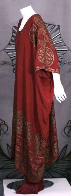 Wizard Outfit, Fortuny Pleats, Turbans, Silk Velvet, Silk Crepe