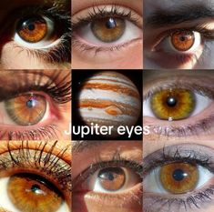 Unnatural Eye Color, Eye Freckles, Lifeless Eyes, Orange Eyes