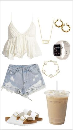 Chic Shorts, Summer Wallpapers, Summertime Outfits, La Outfits, Clothing Wishlist, Looks Pinterest