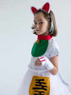 Lucky Cat Costume, Japan Halloween Costume, Simple At Home Halloween Costumes, Japanese Halloween Costume, Cat Costume For Kids, Cat Costume Kids, Cute Cat Costumes, Flamingo Costume, Asian Party