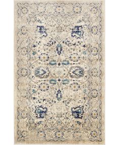 Bridgeport Home Masha Mas3 Beige 5' x 8' Area Rug & Reviews - Rugs - Macy's Decoration For Ganpati, Alesund, Synthetic Rugs, Unique Loom, Contemporary Area Rugs, Rug Material, Online Home Decor Stores, Area Rugs For Sale, Round Rugs