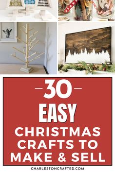 christmas crafts that are easy to make and sell