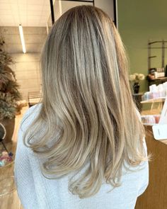 Sandy beige Blonde🤎 #merakihair #merakiexperience #merakihairdesign #sandybeigeblonde #beigeblonde #babylightsblonde #blondehair #faceframing #blowouts #hairstyle #inspo #coiffeur #winterthur Sparse Highlights, Sandy Blonde Hair Balayage, Blonde Beige Hair, Sandy Beige Blonde Hair, Blonde Hair Balayage, Blond Beige, Sandy Blonde Hair