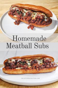 Meatball sub sandwiches Meatball Sub Sandwiches, Garlic Chips, Sub Rolls, Meatball Sub, Bbq Meatballs, Meatball Sandwich, Meatball Sauce, Mild Italian Sausage, Meatball Subs