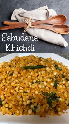 sabudana khichad is an easy side dish