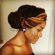 Braided Hairstyles For Wedding, American Woman, Locs Hairstyles, Twist Braids