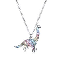 PRICES MAY VARY. Size:Chain length 16inches + 2.5 inches(Adjustable). This length is suitable for almost anyone.Brachiosaurus Pendant:0.98*1.25;T-Rex Pendant：0.62*1.18;Cute T-Rex Pendant：0.53*0.72 Gifts:T-Rex Pendant is a gift specially designed for girls, it comes with a small gift box, this dinosaur necklace is very suitable for giving out as a gift on various festivals or special days, it can be used as a birthday gift for daughter and niece,T-Rex jewelry can be given as Valentine's Day, Chri Cute T Rex, Dinosaur Necklace, Dinosaur Gifts, T Rex Dinosaur, Small Gift Boxes, Gift For Girls, Back To School Gifts, Girls Necklaces, Girls Jewelry