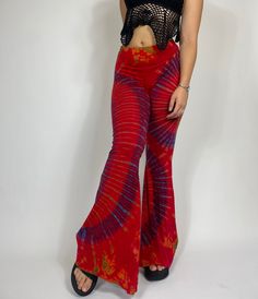 Red Arabella Flares – Parava Clothing Cheap Red Festival Bottoms, Red Tie, Fashion Killa, Flare Pants, Christmas List, Diy Clothes, Harem Pants, Boho Fashion, Tie Dye