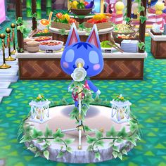 an animal crossing game is shown in this screenshot