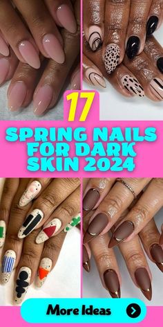 Short Nails Trend 2024, Nails For Dark Skin, Monochromatic Nails, Simple Spring Nails, Gel Toe Nails, Gel Toes, Holiday Nail Designs, Vintage Nails