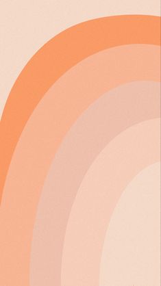 an orange and pink abstract background with circles in the middle, on top of each other